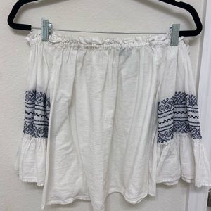 Off-the-shoulder Cotton On top